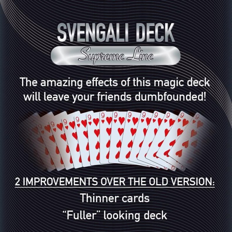 Bicycle - Supreme line - Svengali (Red Box)