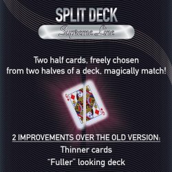 Bicycle - Supreme Line - Split deck (Red)