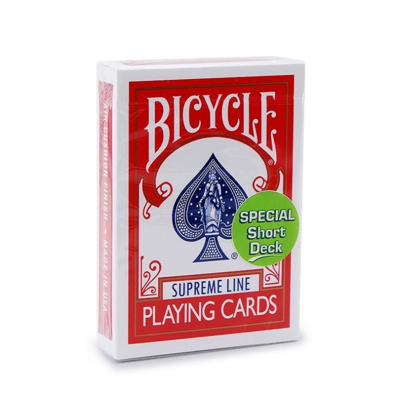 Bicycle -Short Deck - Red back