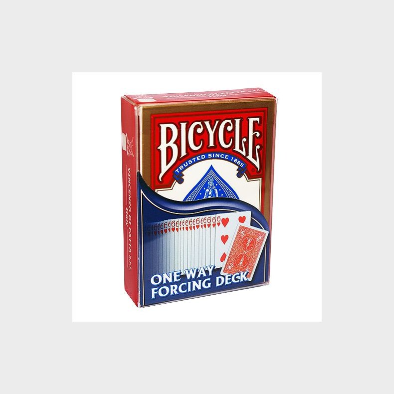 Bicycle - One way forcing deck - Red back