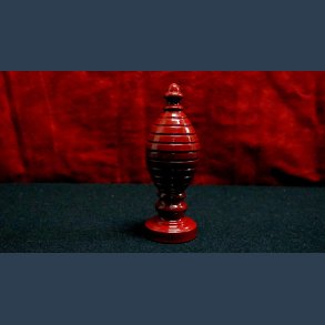 BALL VASE & SILK (RED) by Premium Magic