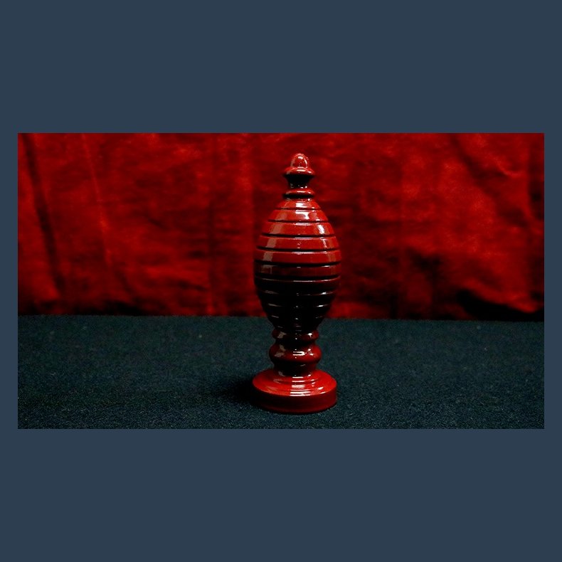 BALL VASE &amp; SILK (RED) by Premium Magic