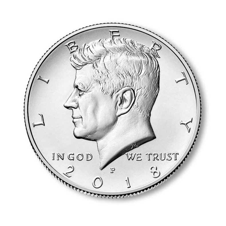 Expanded Half Dollar - Metal Shim