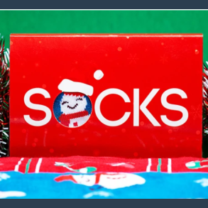 Christmas Socks by Michel Huot
