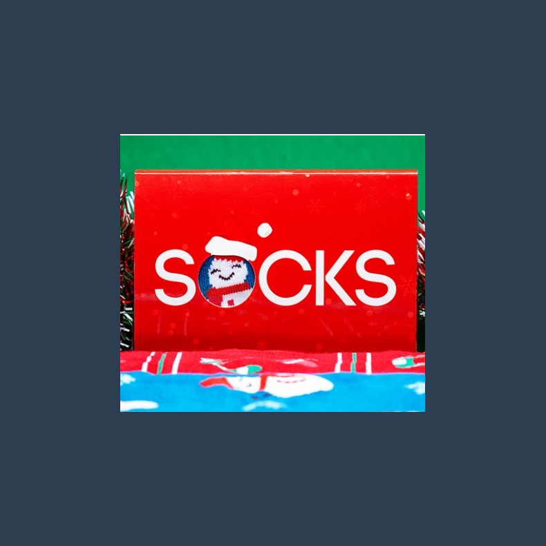 Christmas Socks by Michel Huot