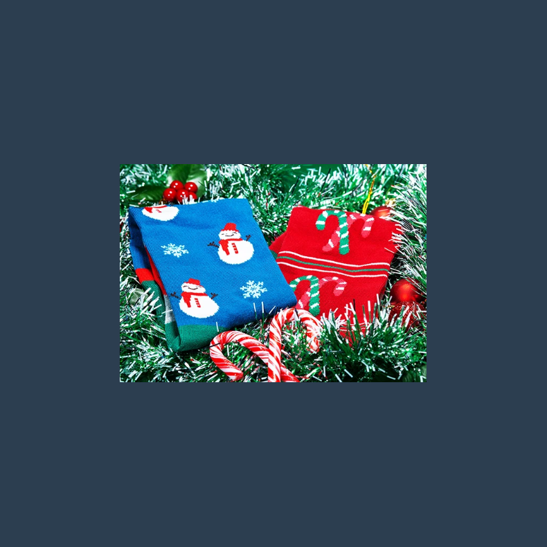 Christmas Socks by Michel Huot