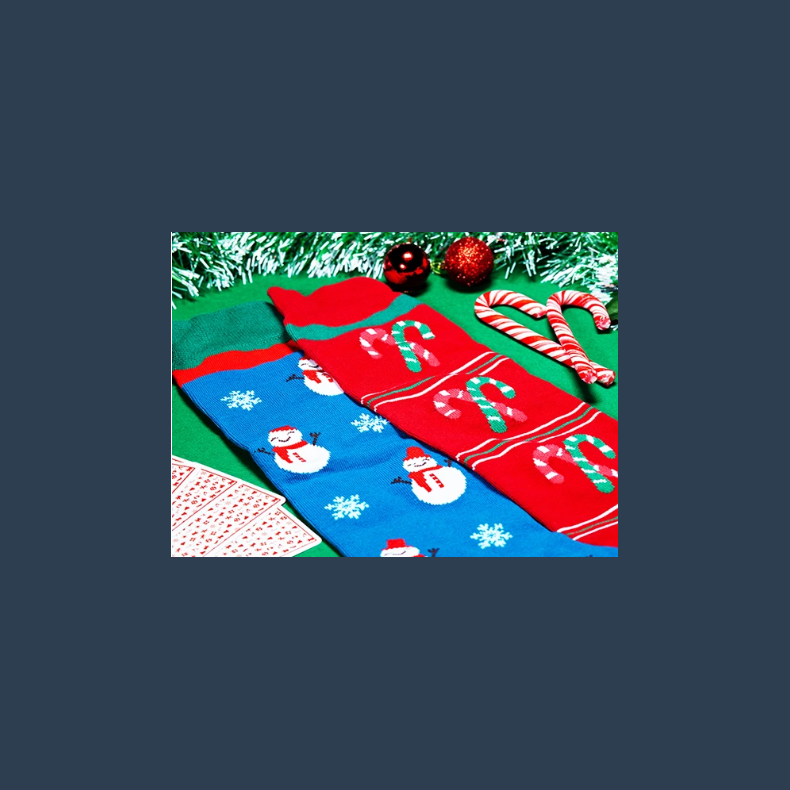 Christmas Socks by Michel Huot