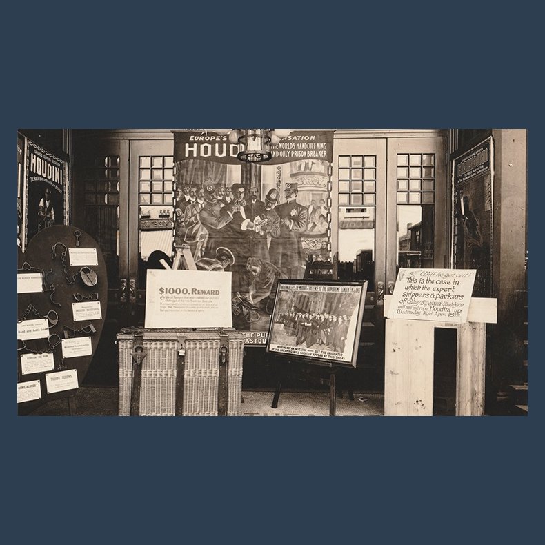 The Personal Challenge &amp; Advertisement Scrapbook of Houdini