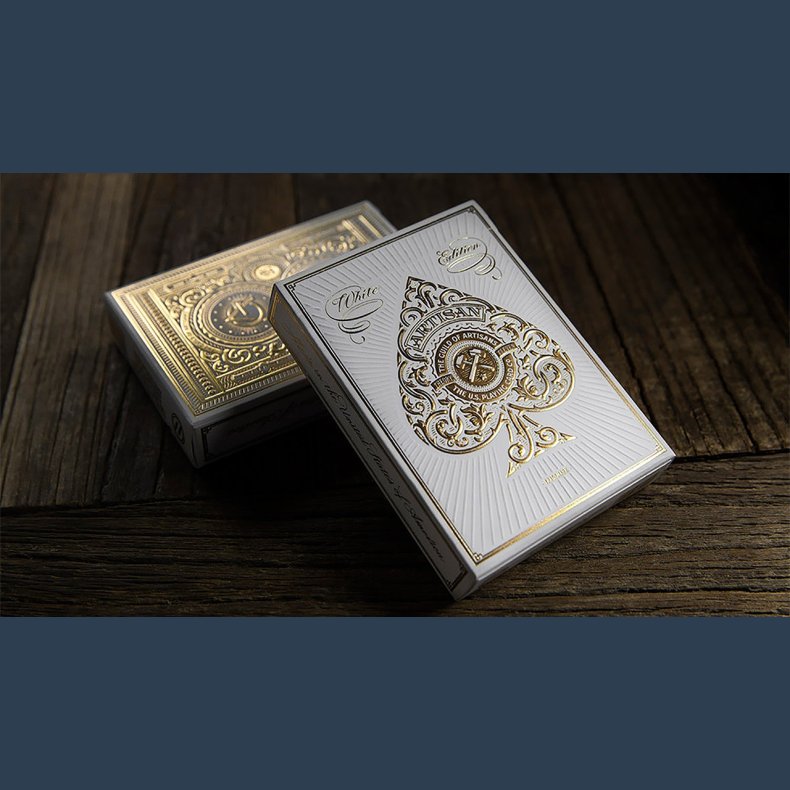 Artisan Playing Cards (White) by theory11