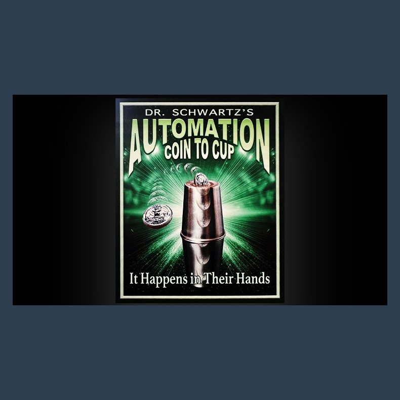 Automation Coin in Cup by Martin Schwartz