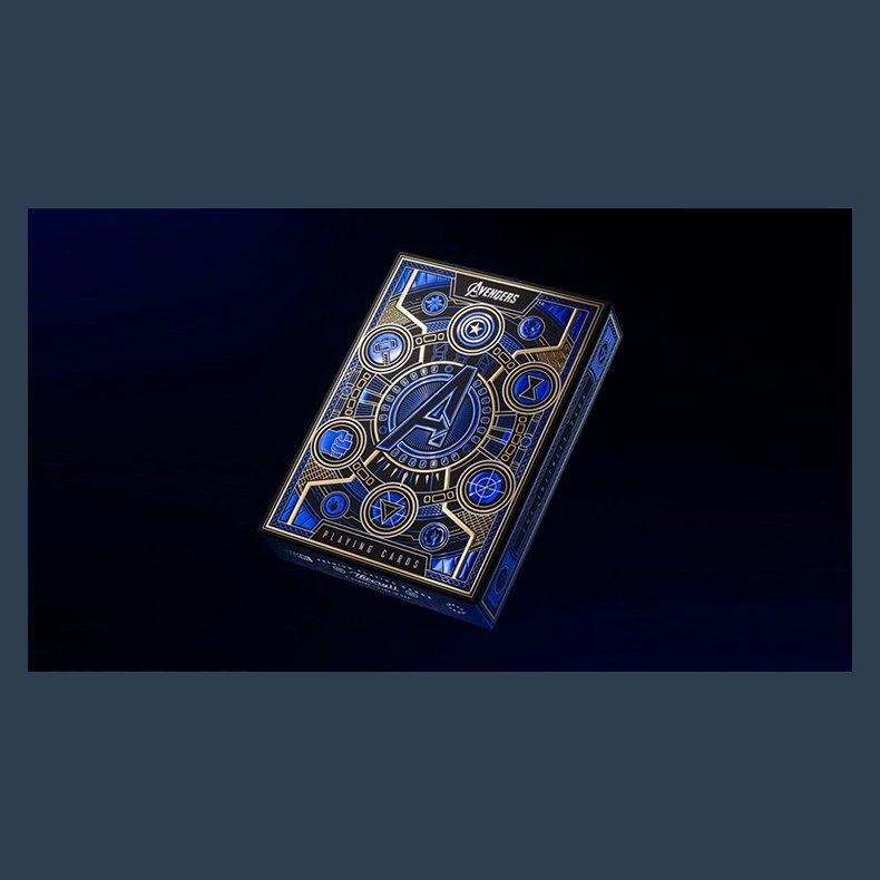 Avengers: Blue Edition Playing Cards by theory11