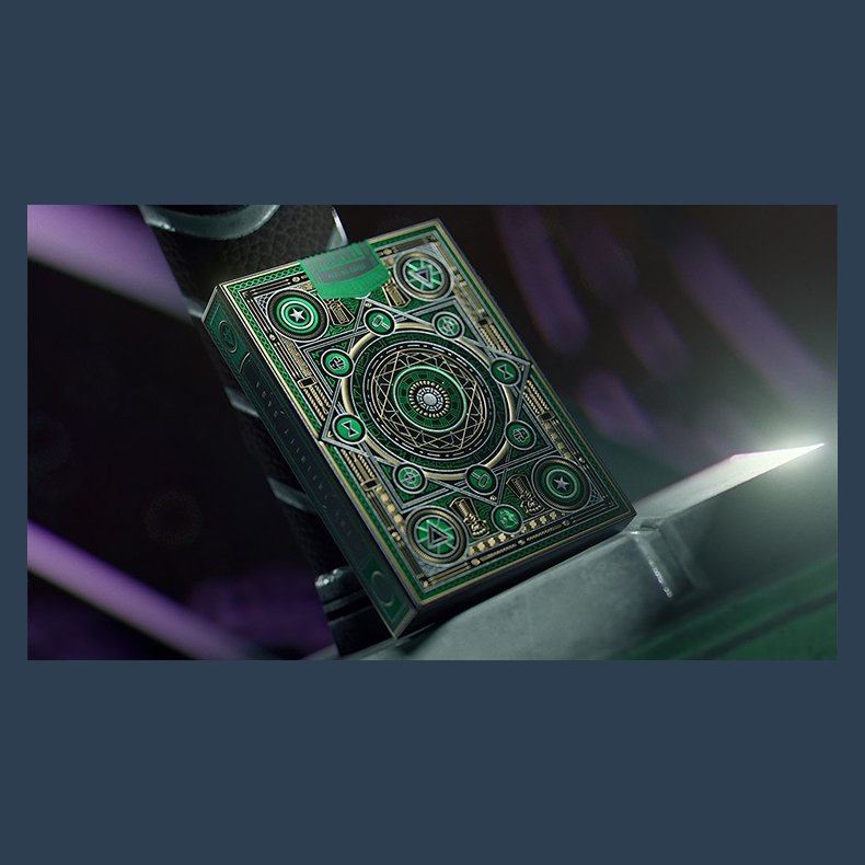 Avengers: Green Edition Playing Cards by theory11