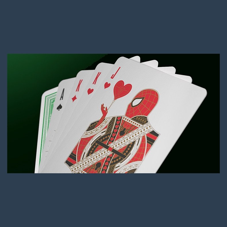 Avengers: Green Edition Playing Cards by theory11