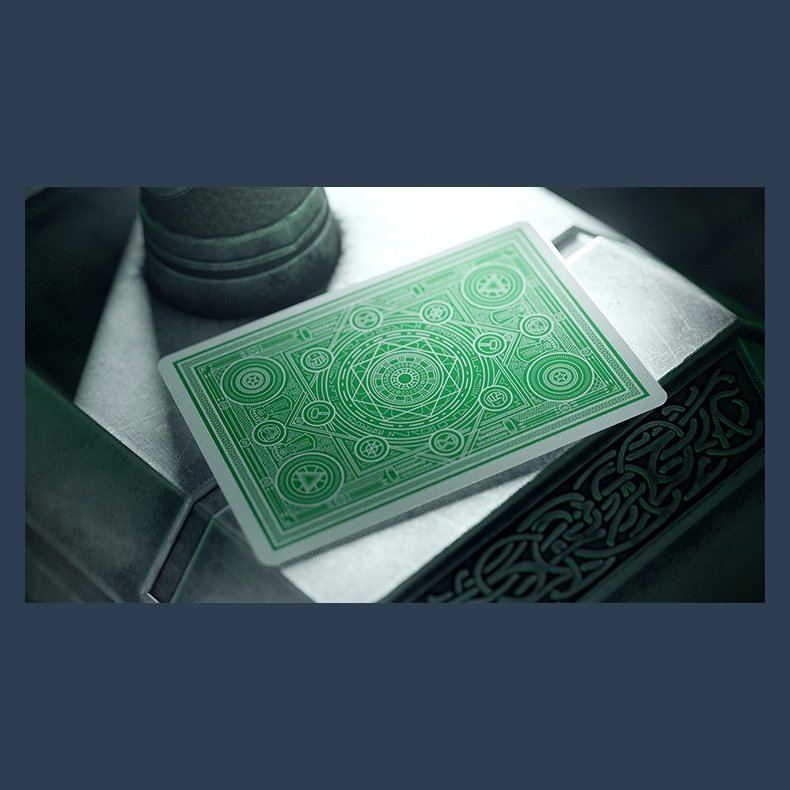 Avengers: Green Edition Playing Cards by theory11