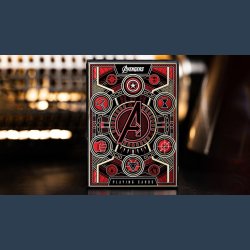 Avengers: Red Edition Playing Cards by theory11