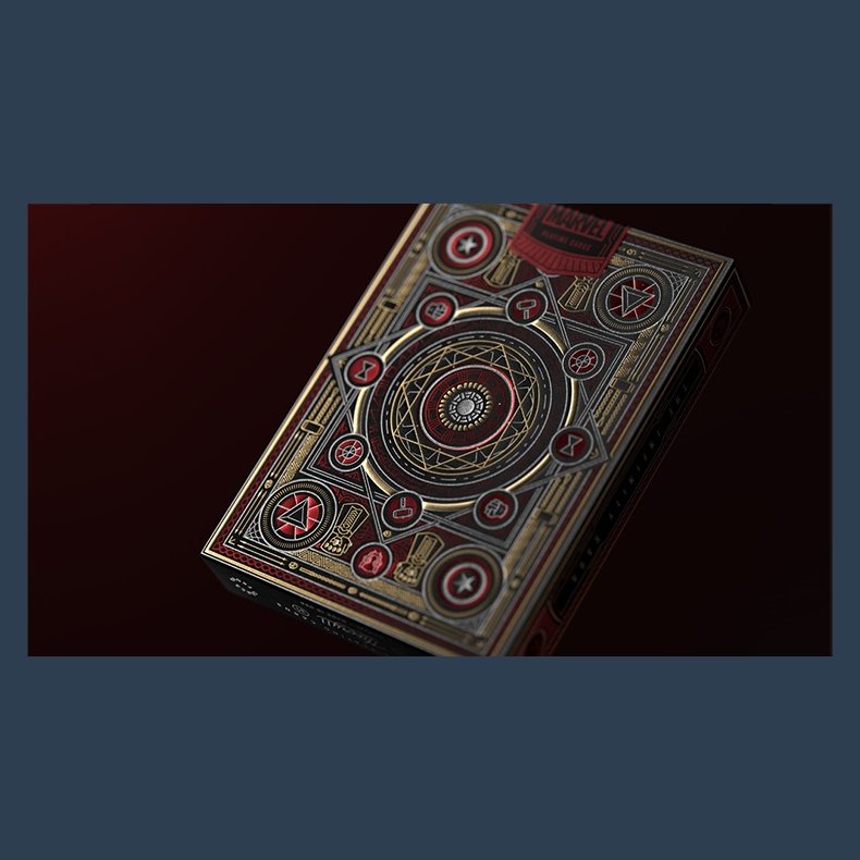 Avengers: Red Edition Playing Cards by theory11
