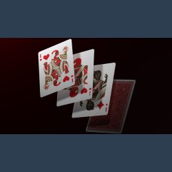 Avengers: Red Edition Playing Cards by theory11