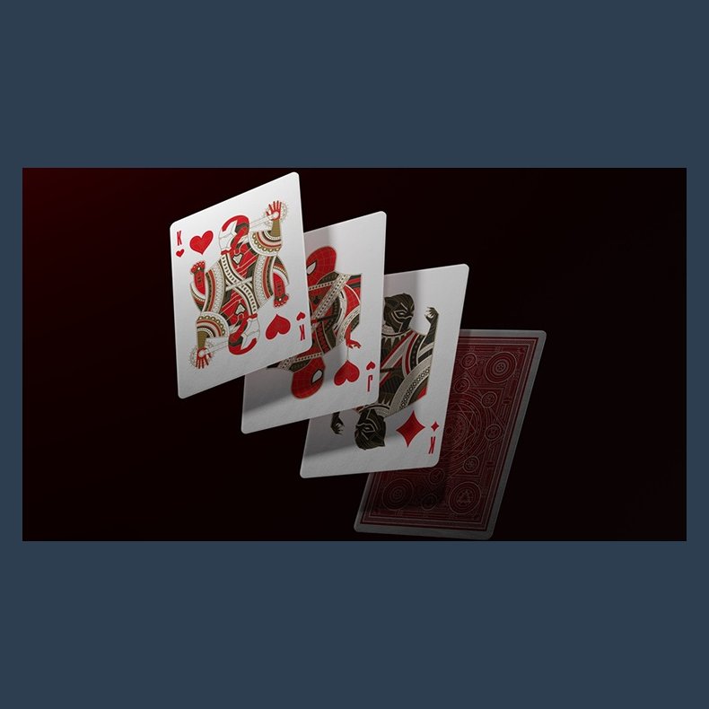 Avengers: Red Edition Playing Cards by theory11