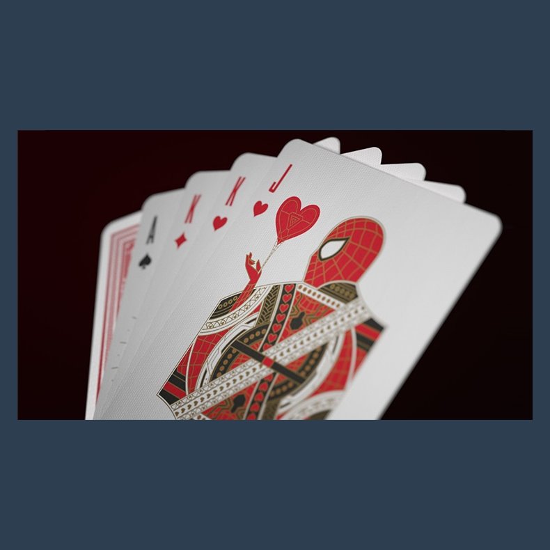 Avengers: Red Edition Playing Cards by theory11