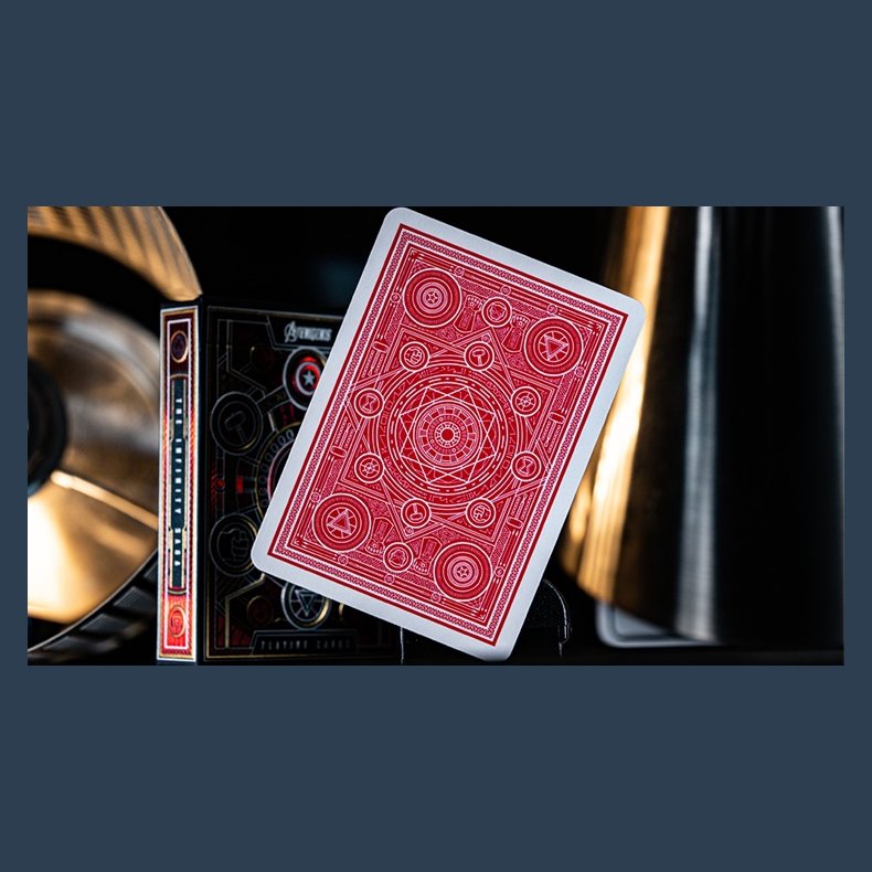 Avengers: Red Edition Playing Cards by theory11