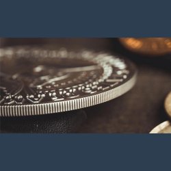 Bacon Jumbo Coin (Oversized Half Dollar) by Bacon Magic