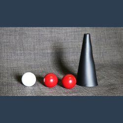Ball and Cone Combo by The Ambitious Card