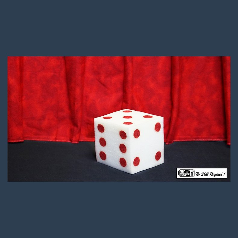 Ball to Dice (Red/White) by Mr. Magic
