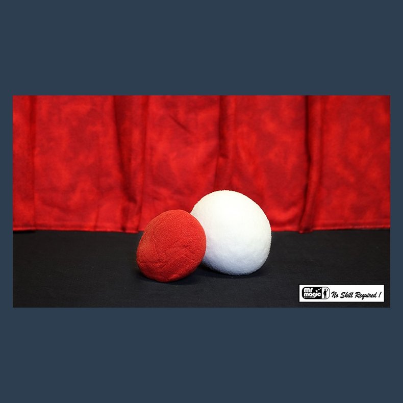Ball to Dice (Red/White) by Mr. Magic