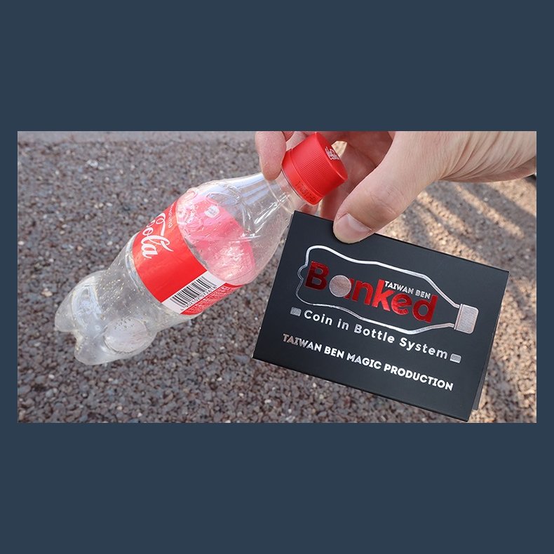Banked - Red, Coca-Cola (Gimmicks and Online Instructions) by Taiwan Ben