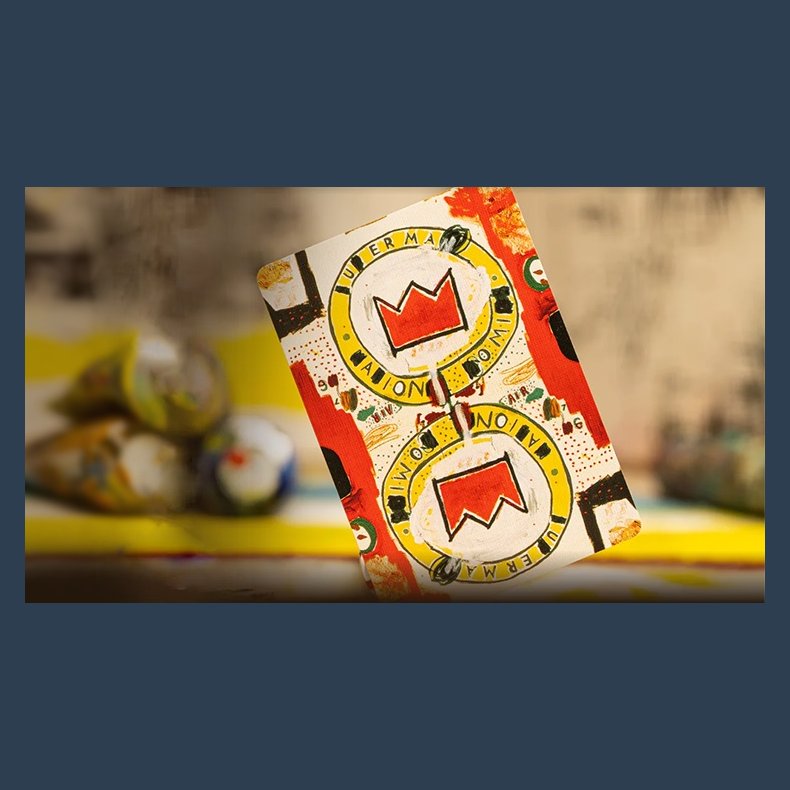 Basquiat Playing Cards by theory11