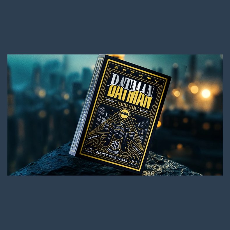 Batman 85th Anniversary Playing Cards by theory11