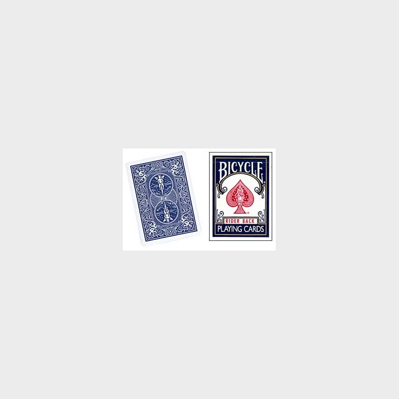 Double Back Bicycle Cards (blue/blue).