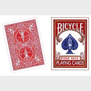 Double Back Bicycle Cards (red/red) skens farve varierer.