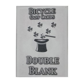 52 Double Blank Bicycle kort (skens farve varierer)