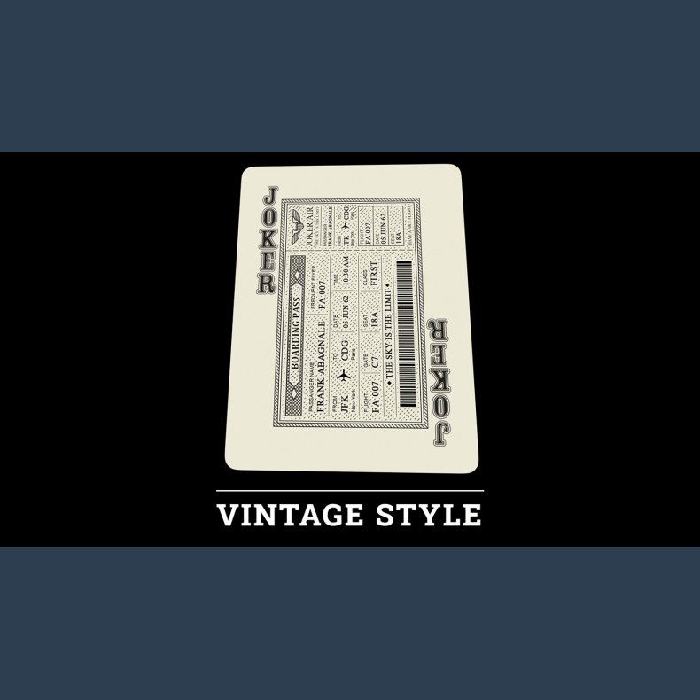 Bicycle Frank Abagnale spillekort