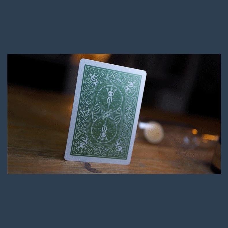 Bicycle Metallic Emerald Playing Cards
