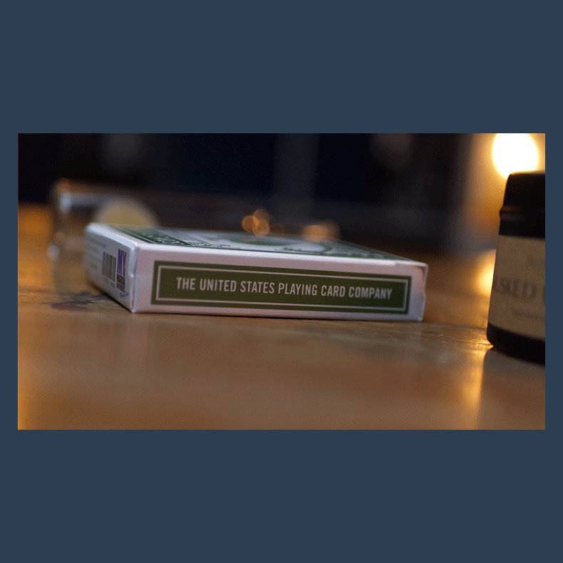 Bicycle Metallic Emerald Playing Cards