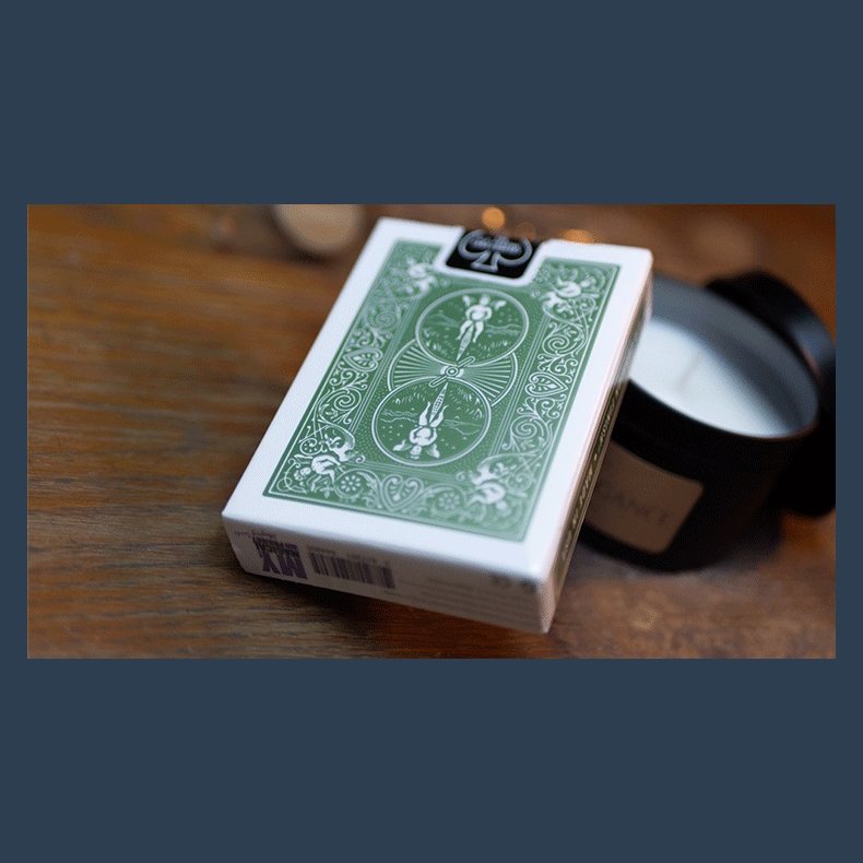 Bicycle Metallic Emerald Playing Cards