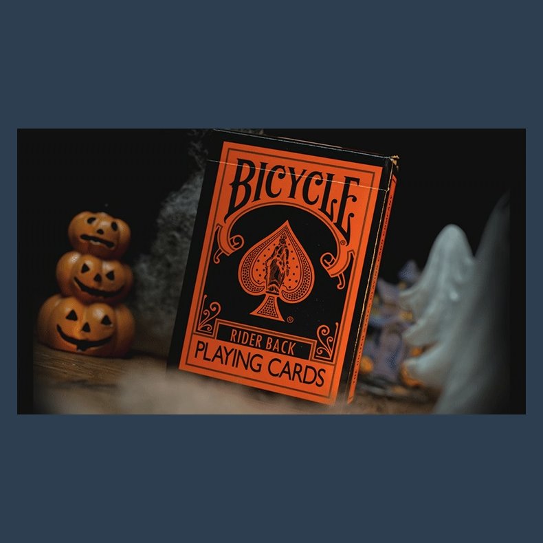 Bicycle Reverse (Orange) spillekort