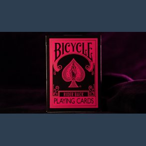 Bicycle Reverse (Pink) spillekort