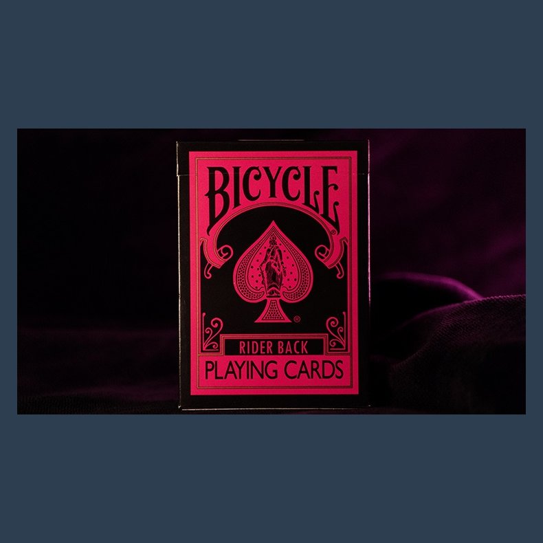 Bicycle Reverse (Pink) spillekort