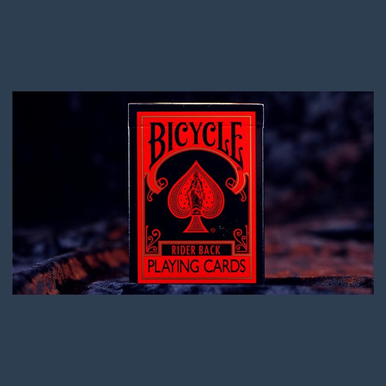 Bicycle Reverse (R�d) spillekort