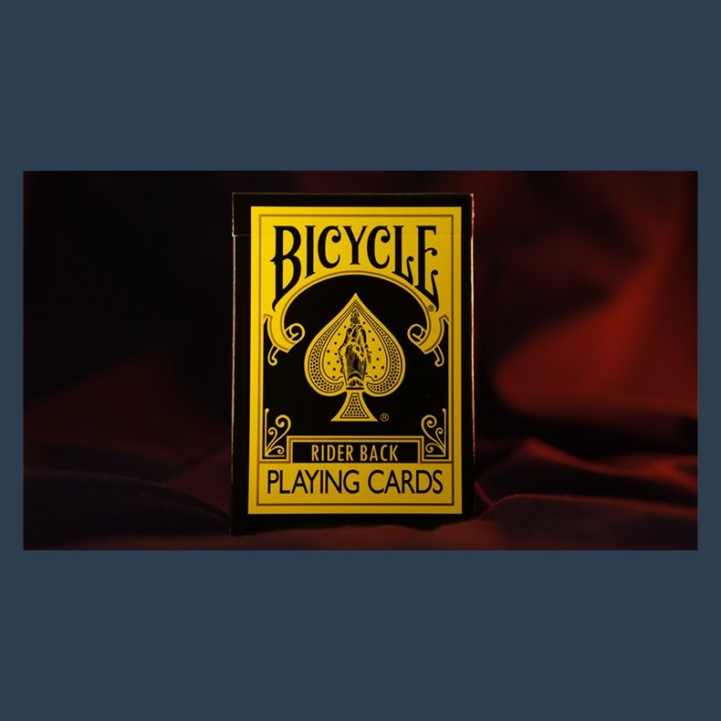 Bicycle Reverse (Gul) spillekort