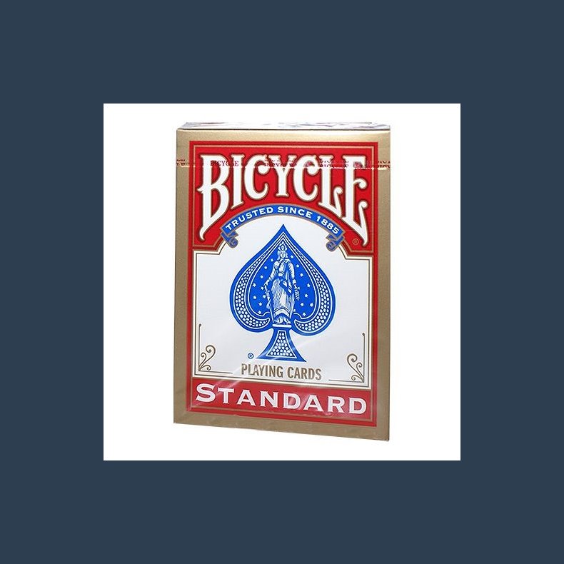 Bicycle standard poker 12 stk MIX
