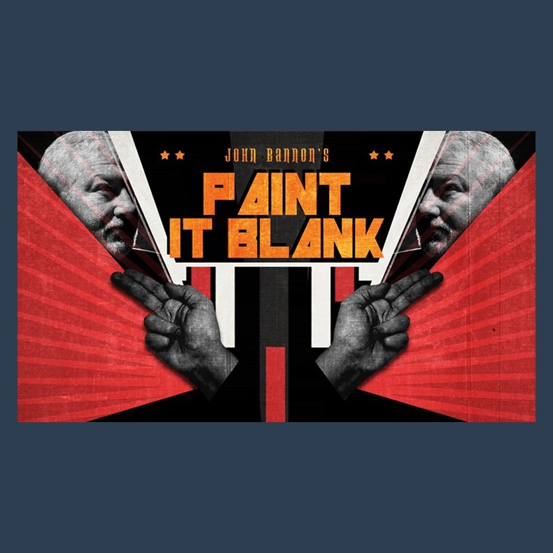 John Bannon's Paint It Blank (Gimmicks and DVD) - DVD