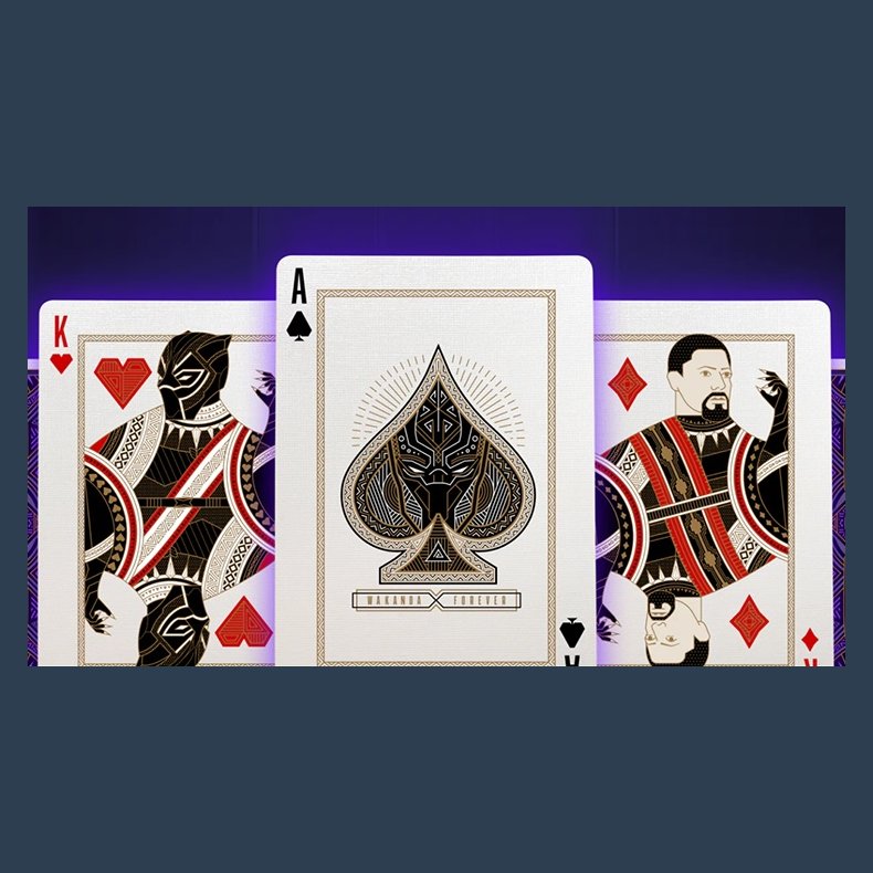 Black Panther Playing Cards by theory11