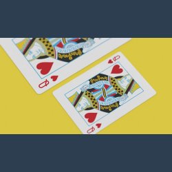 Black Roses Sunny Days Mini Playing Cards