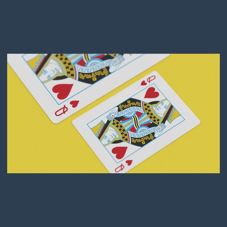 Black Roses Sunny Days Mini Playing Cards