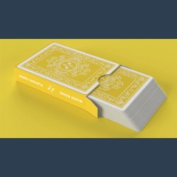 Black Roses Sunny Days Playing Cards
