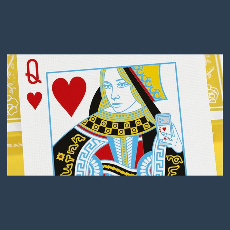 Black Roses Sunny Days Playing Cards